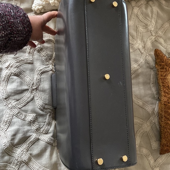 YSL Charcoal Leather Handbag authentic - Picture 13 of 13